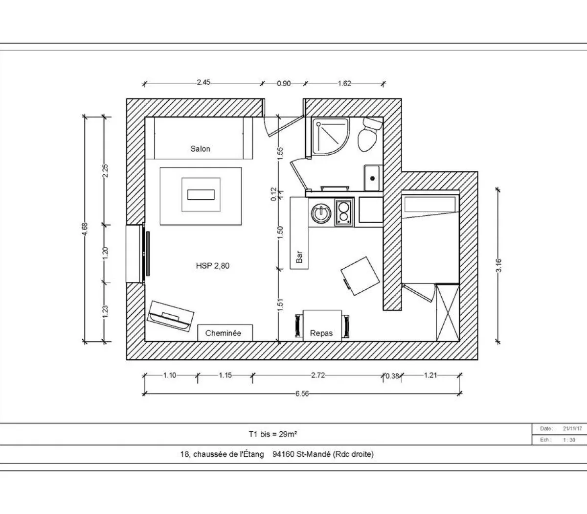 Location Saint-Mandé Appartement 66794772bc5e