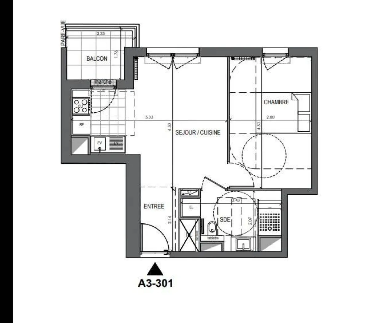 Location Bois-Colombes Appartement 66d6f0a26d91
