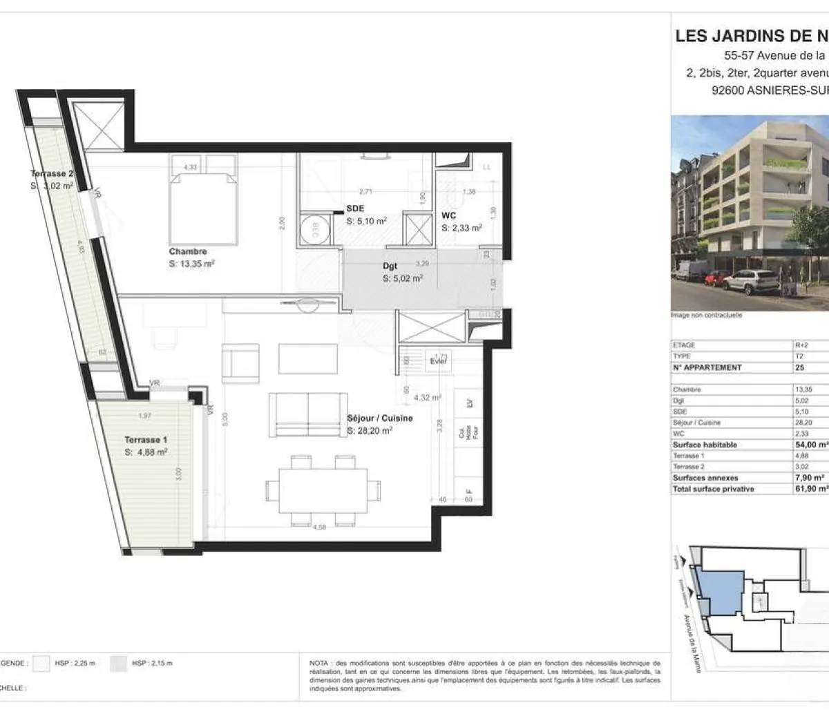 Location Asnières-sur-Seine Appartement 66f3df041562