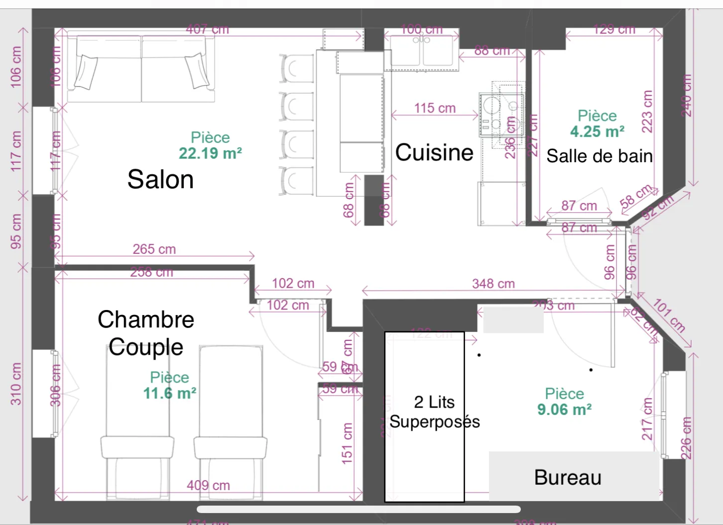 Location Boulogne-Billancourt Appartement 6808b3420fe25