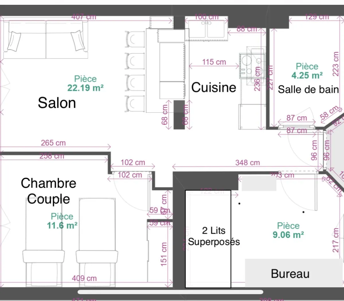 Location Boulogne-Billancourt Appartement 6808b3420fe2