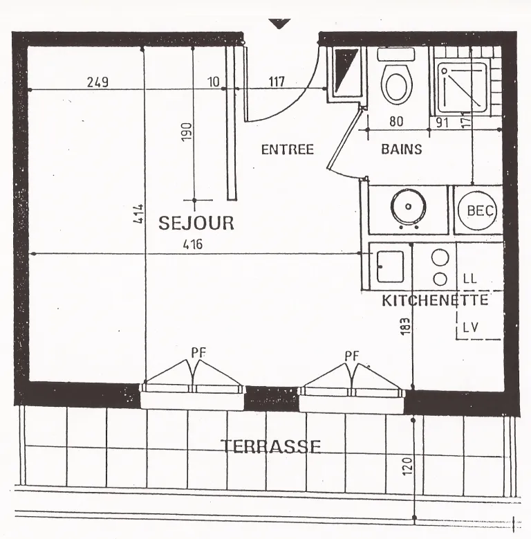 Location Issy-les-Moulineaux Appartement 68153cca26dc3