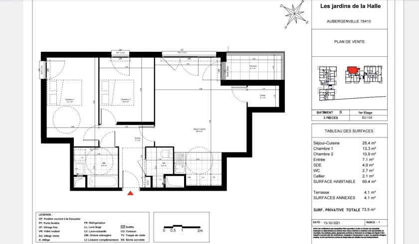 Location Aubergenville Appartement 6827bc0099391