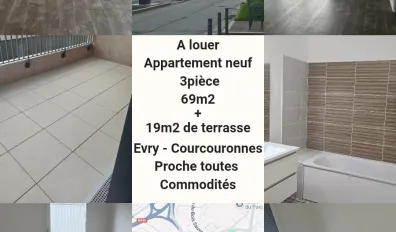 miniatureLocation Évry Appartement 6845760662752