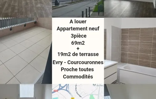 Location Évry Appartement 684576066275