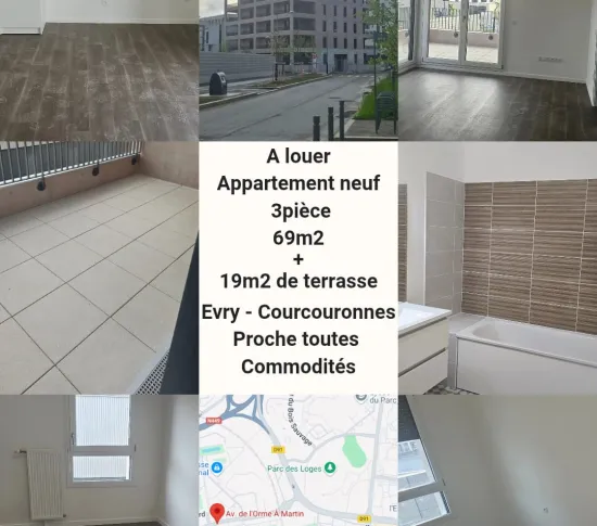 Location Évry Appartement 6845760662752