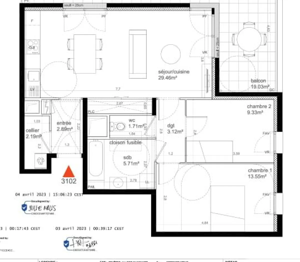 Location Évry-Courcouronnes Appartement 684576066275