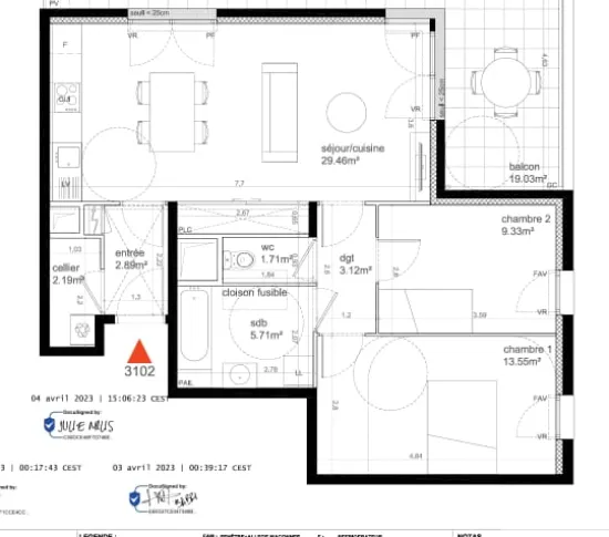 Location Évry-Courcouronnes Appartement 6845760662751