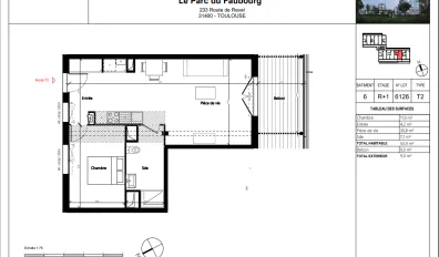 miniatureLocation Toulouse Appartement 68502cbdeb0e2