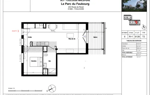 Location Toulouse Appartement 68502cbdeb0e