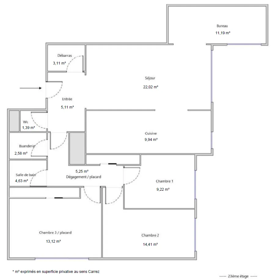 Location Courbevoie Appartement 6876bc28a7ea6