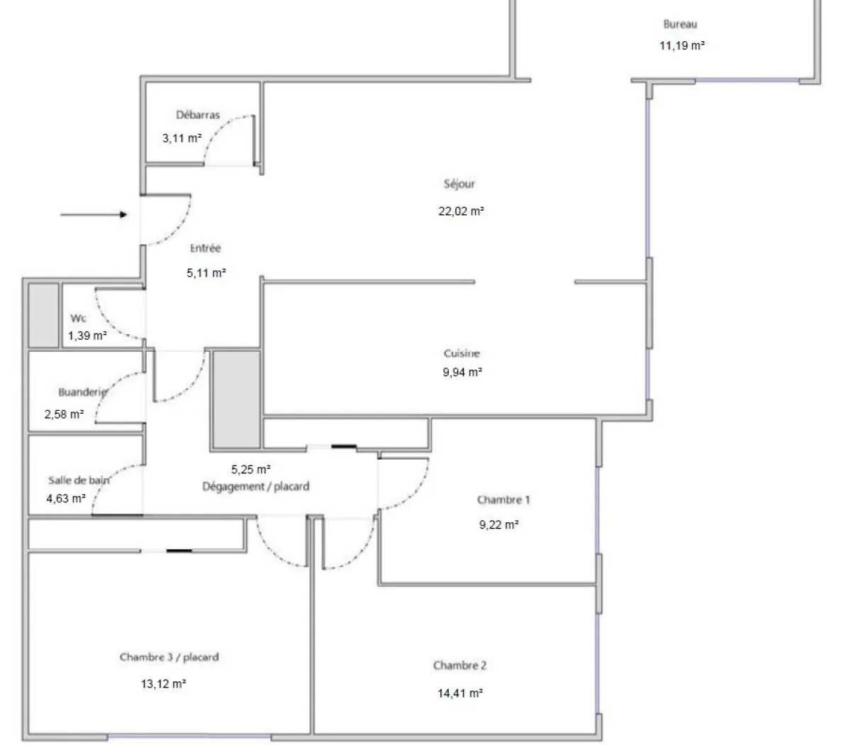 Location Courbevoie Appartement 6876bc28a7ea