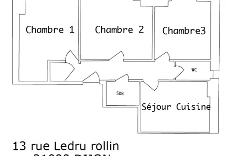 Location Dijon Appartement 68a045bf5773