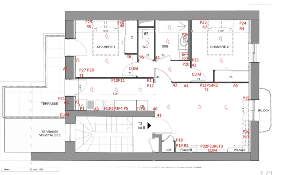 Location Lyon Appartement 68a476e05bb5