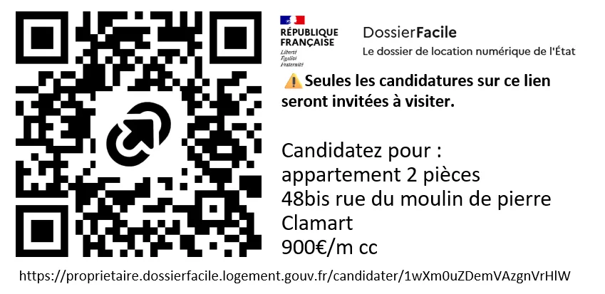 Location Clamart Appartement 68fcc5998711