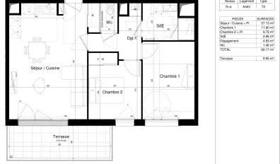 Location Le Mans Appartement 691a5fa54b13