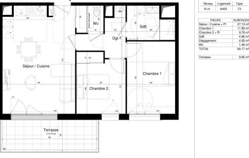 Location Le Mans Appartement 691a5fa54b13