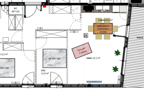 Location Bouguenais Appartement 691d93aac473