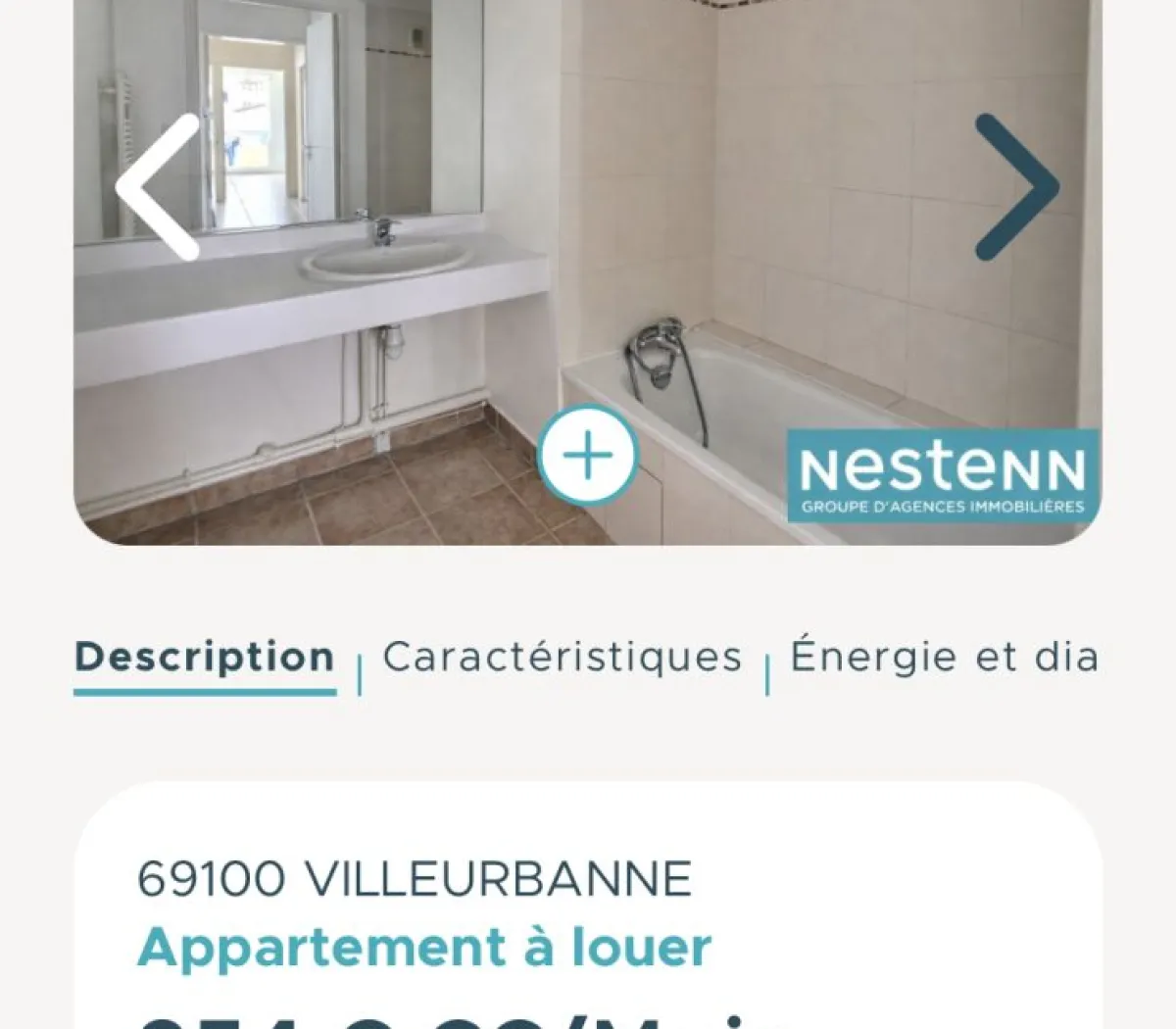 Location Villeurbanne Appartement 696cd761c99f