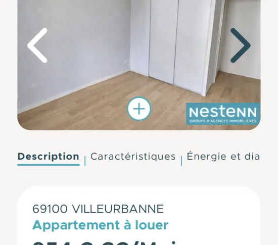 Location Villeurbanne Appartement 696cd761c99f3
