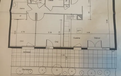 Location Saint-Martin-d'Hères Appartement 6982c4e401d0