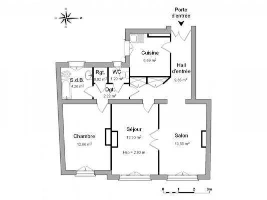 Location Paris Appartement 69e17f76cd57