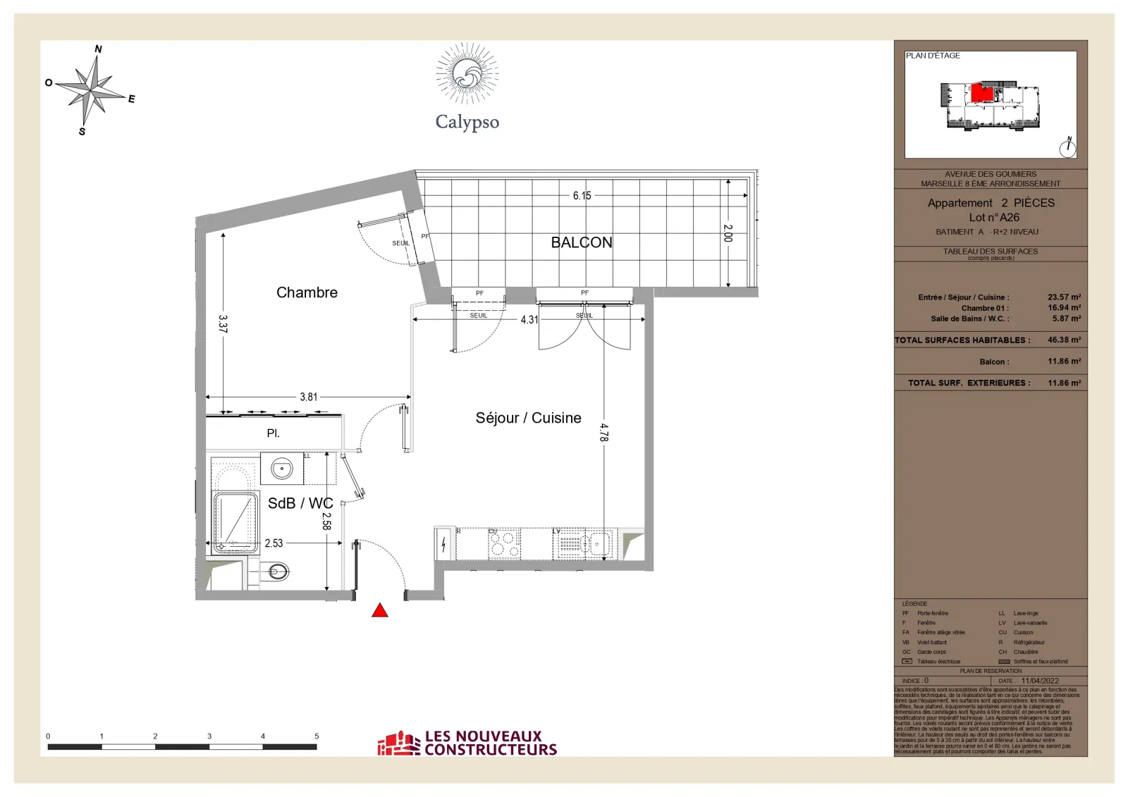 Location Marseille Appartement 69f7b6e34583