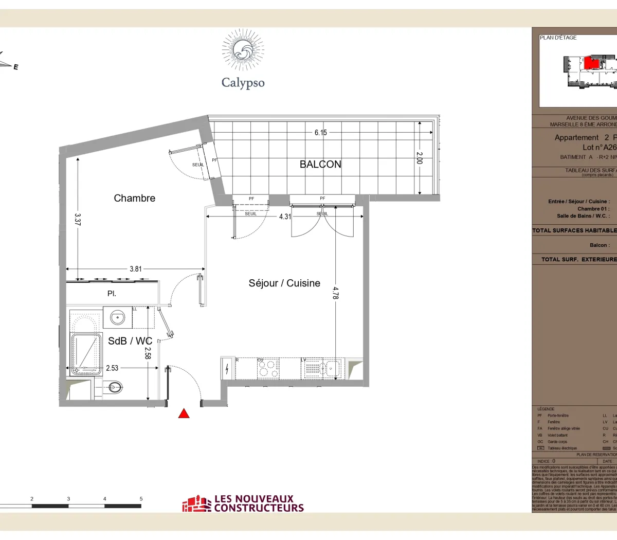 Location Marseille Appartement 69f7b6e34583