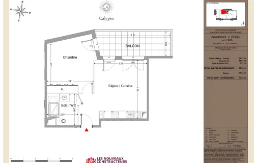 Location Marseille Appartement 69f7b6e34583