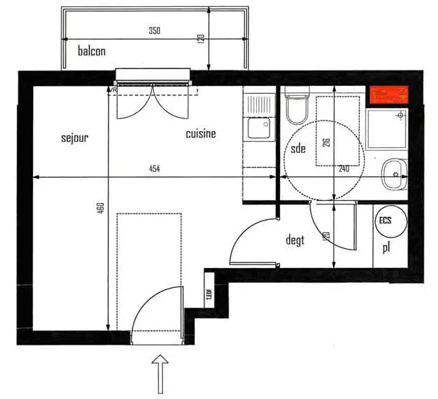 Location Courbevoie Appartement 6a42509245db