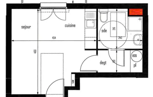 Location Courbevoie Appartement 6a42509245db
