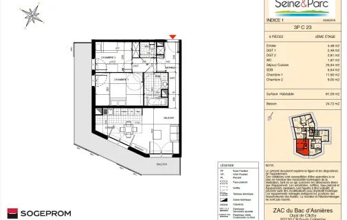 Location Clichy Appartement 6a5633096aa2