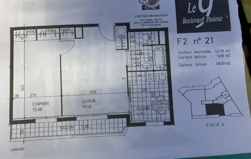Location Clermont-Ferrand Appartement 6a65e06b0c29