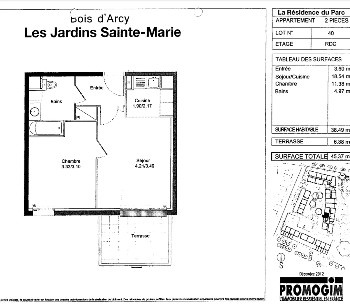 Location Bois-d'Arcy Appartement 6aa286cc64ed