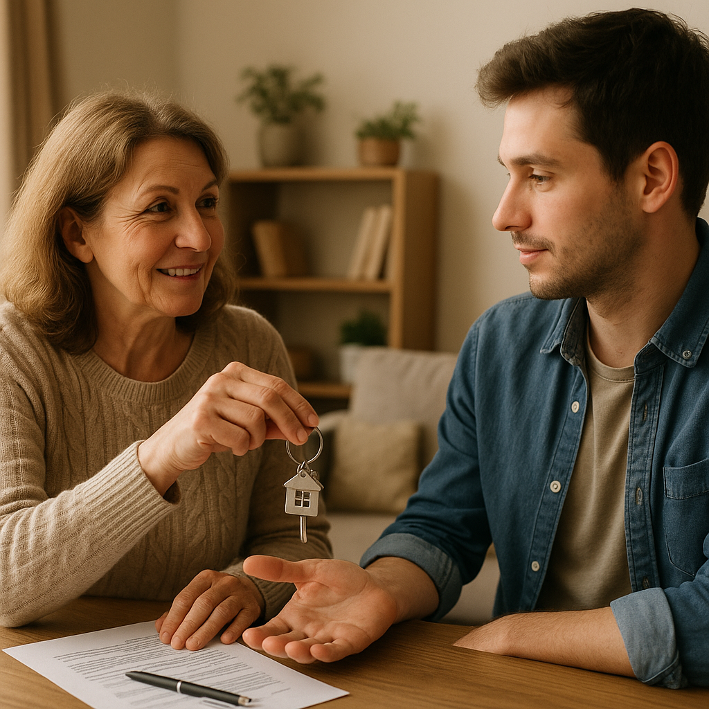 règles de loyer et bail pour louer un logement familial à un ascendant ou descendant