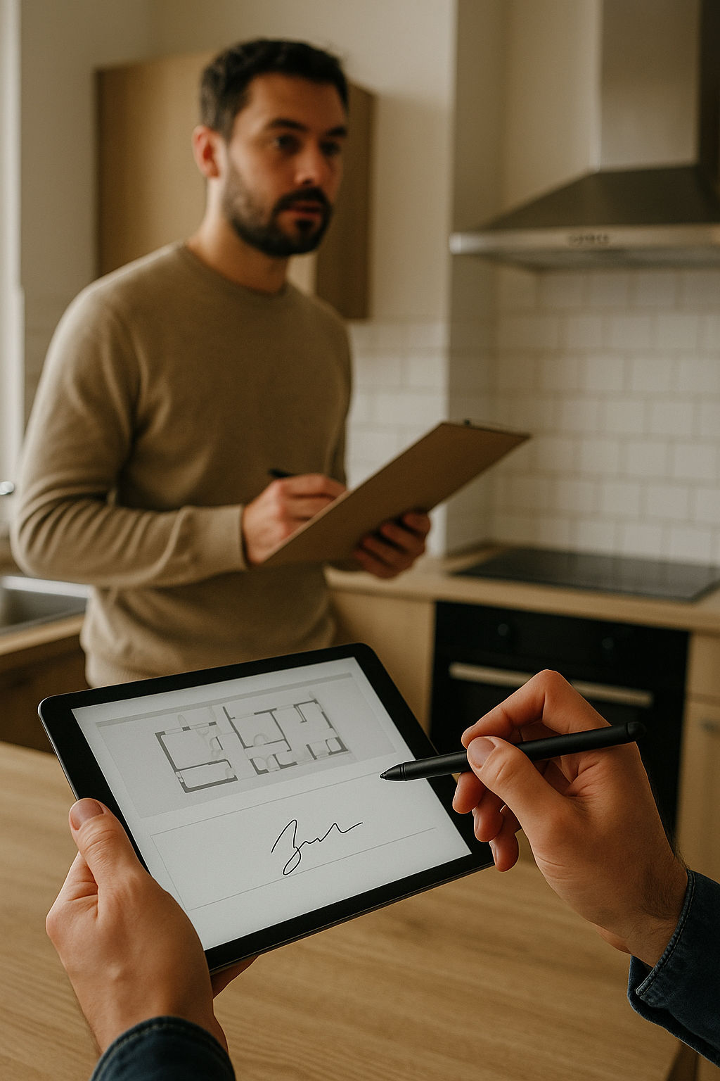 Signature électronique d’un état des lieux numérique pour une location immobilière
