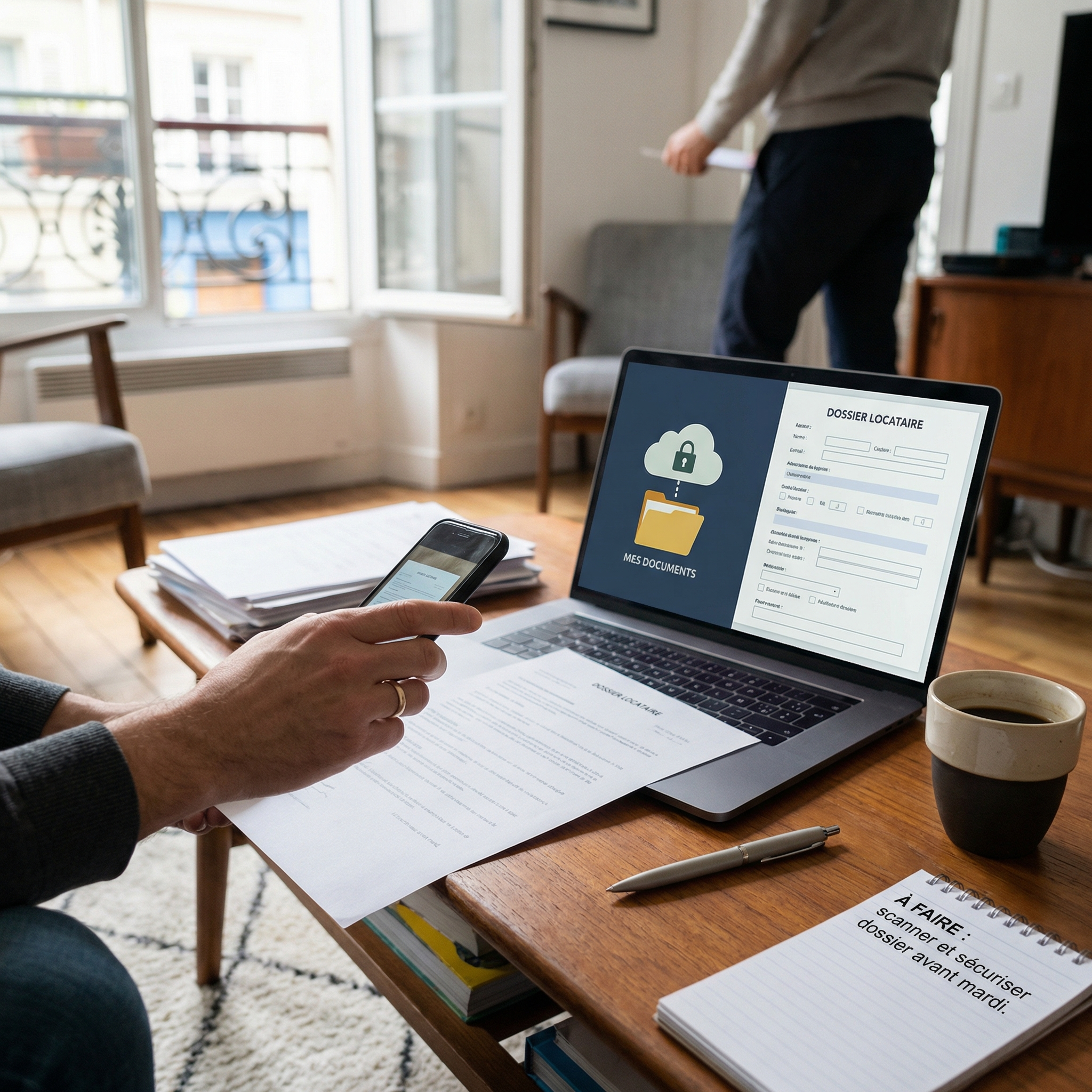 vue complémentaire centrée sur le mot-clé