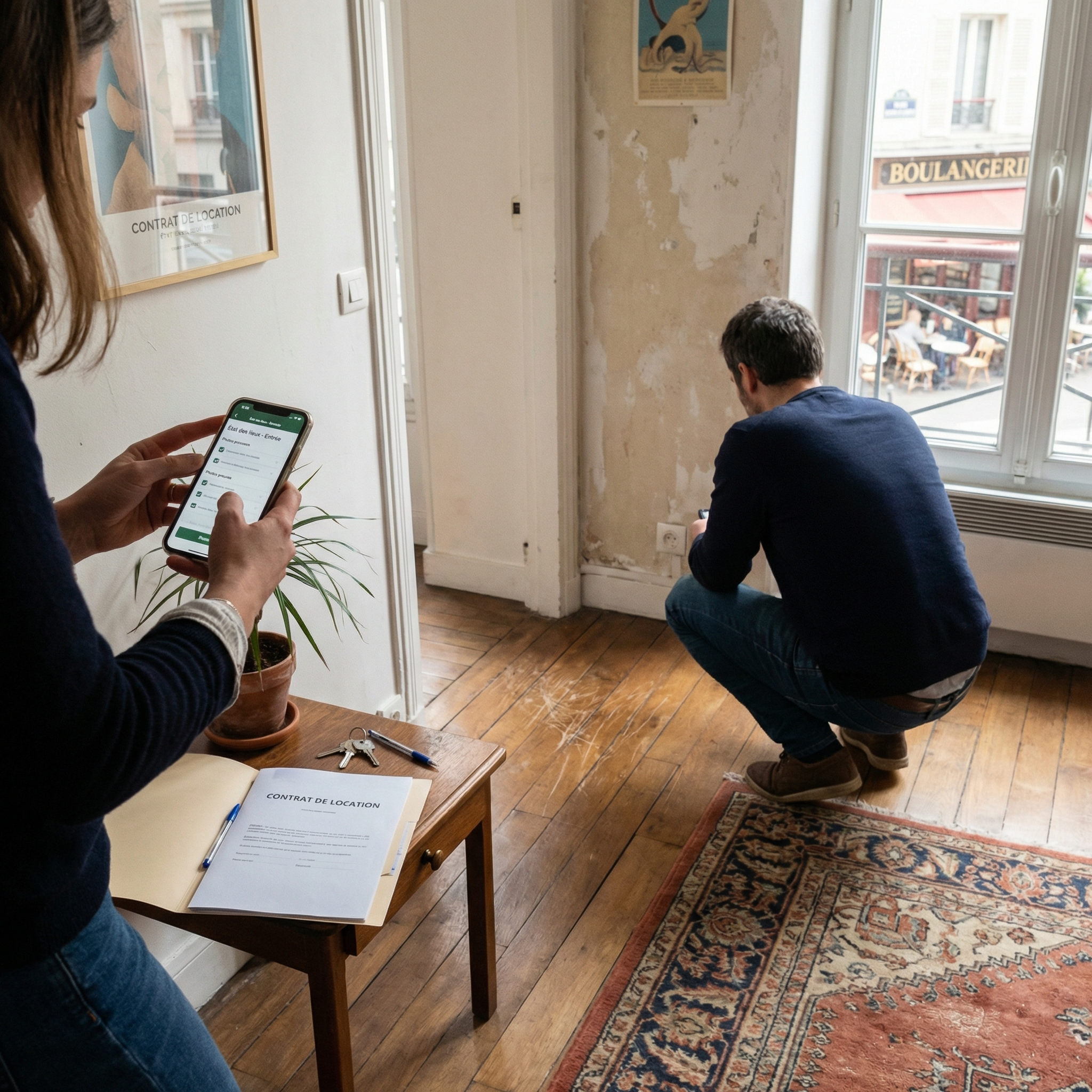 exemple de photos pour bien faire un état des lieux d’entrée et de sortie