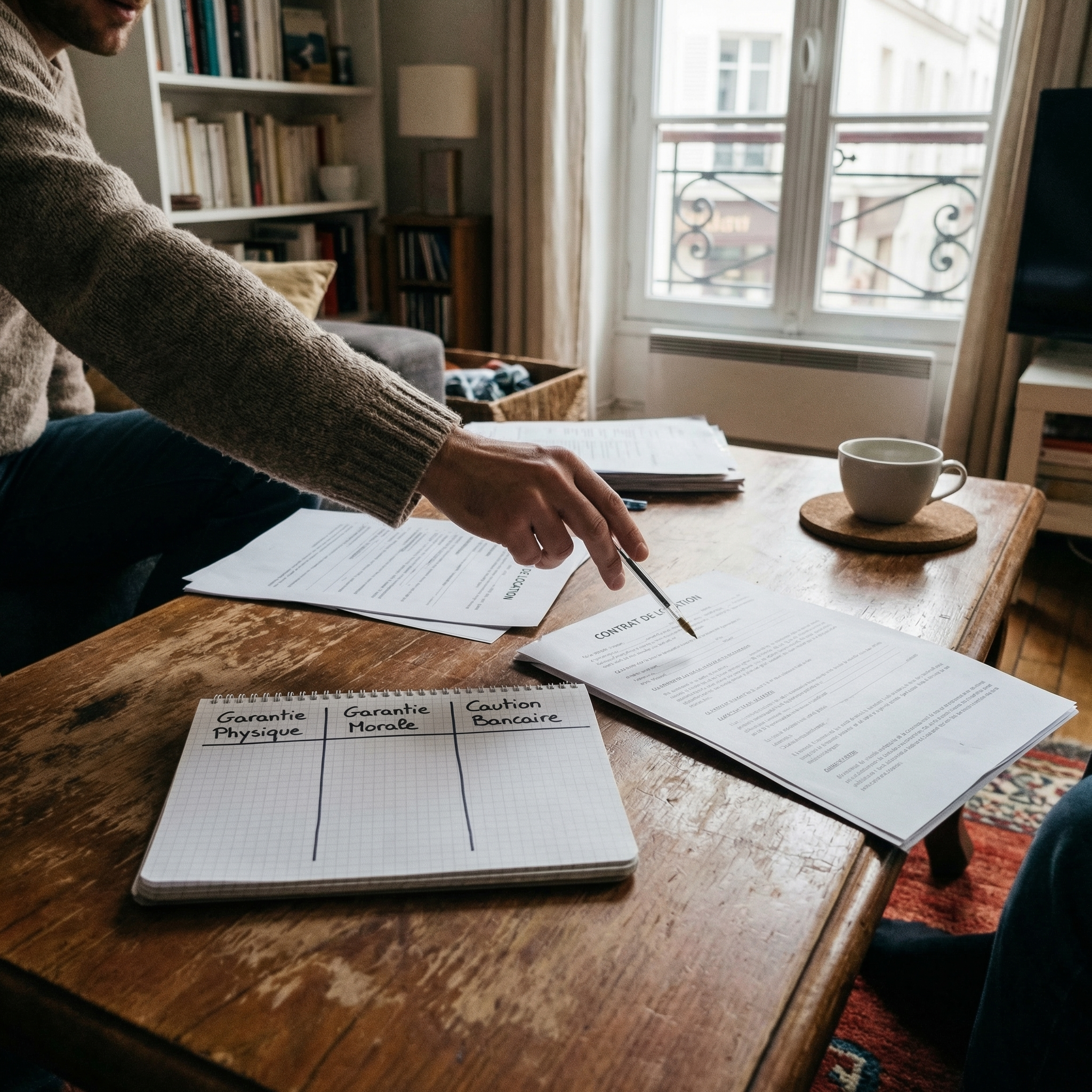 Avantages et inconvénients du garant moral face à la caution bancaire pour un locataire