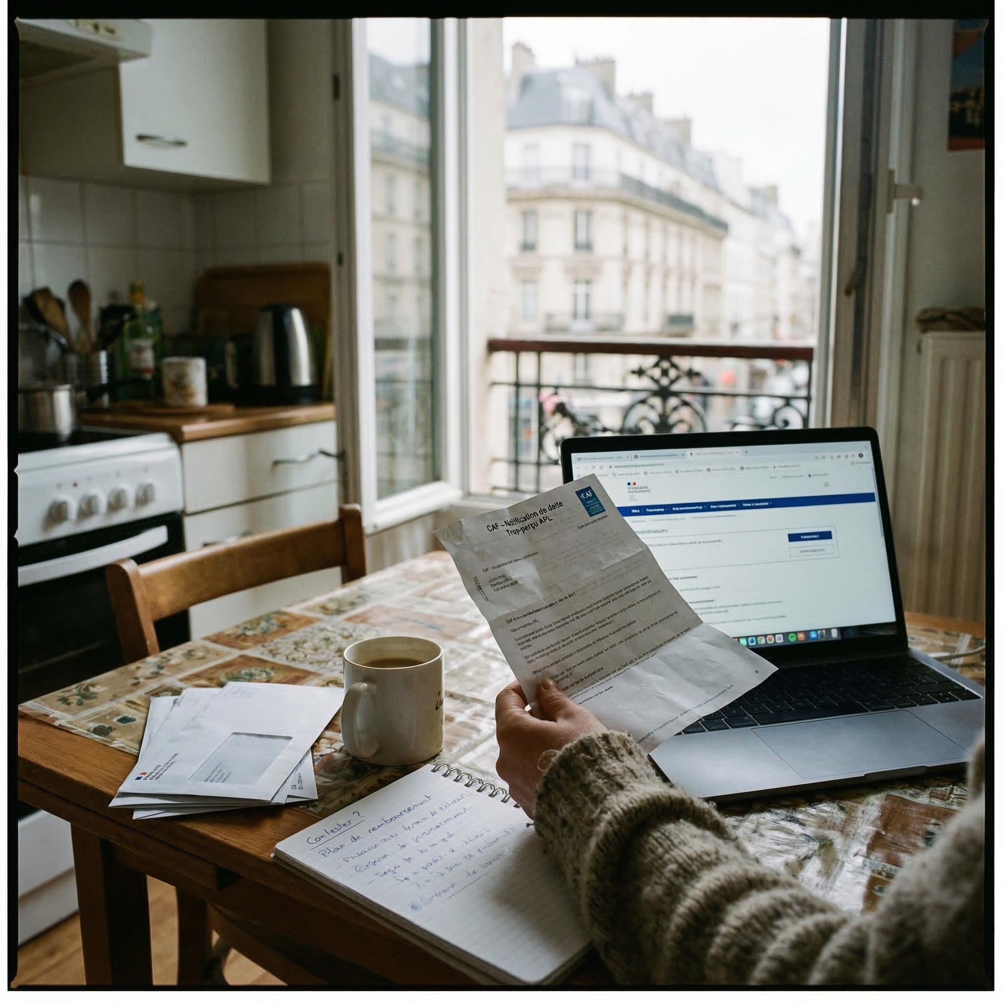 Trop-perçu APL : négocier un échéancier de remboursement avec un conseiller CAF