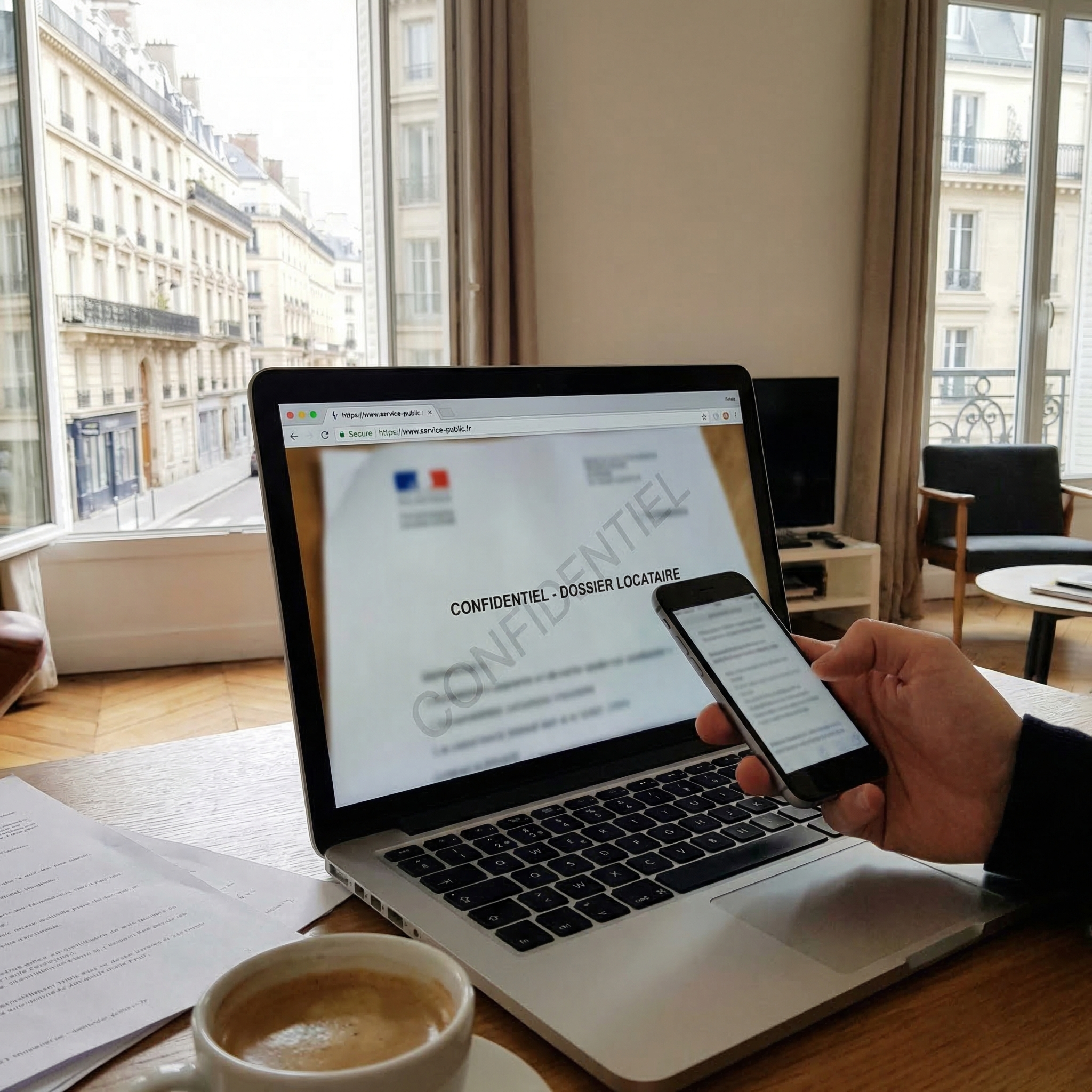 comment sécuriser l’envoi de son dossier locataire en ligne en ajoutant un filigrane sur les pièces justificatives