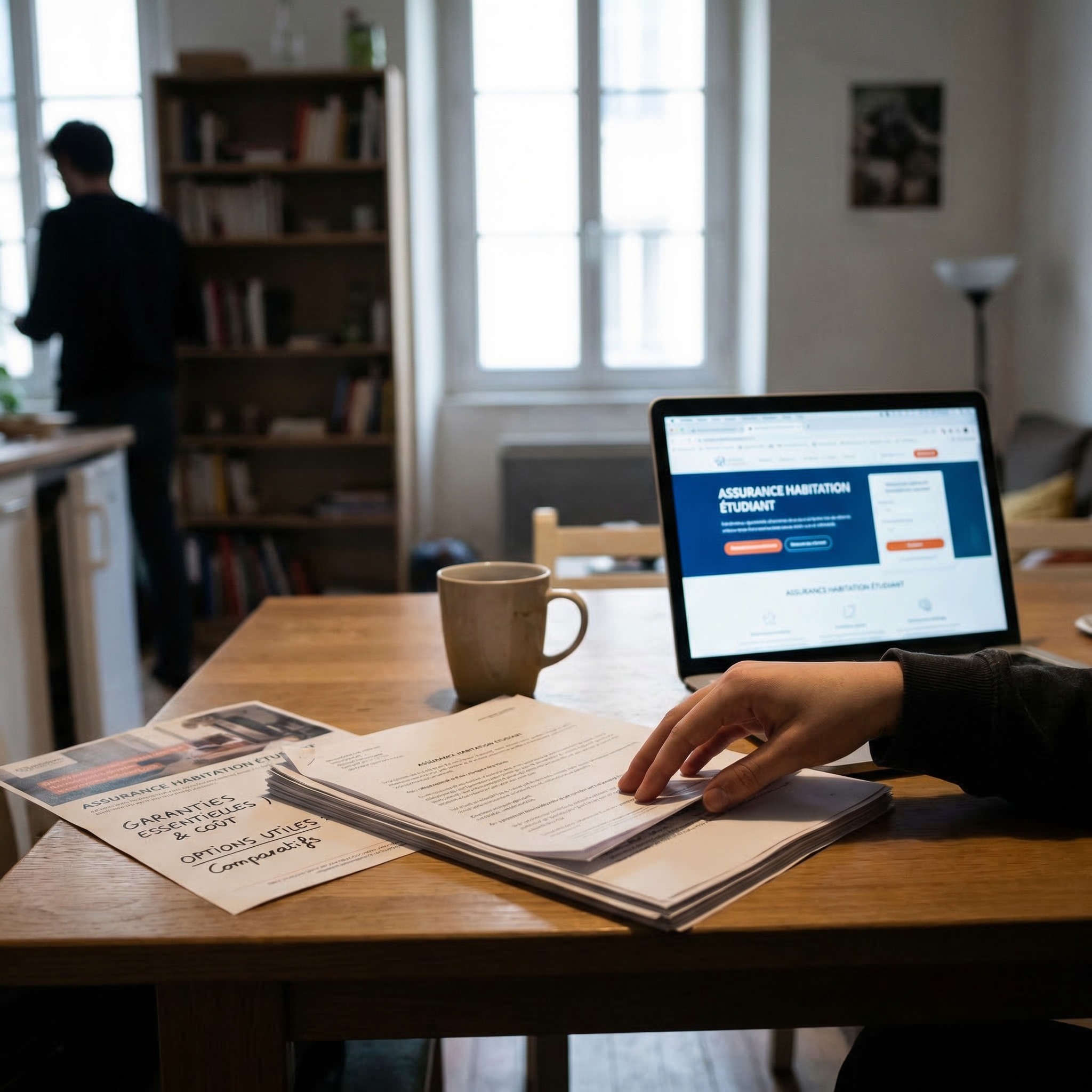Assurance habitation étudiant quelles garanties indispensables et combien ça coûte pour un studio universitaire