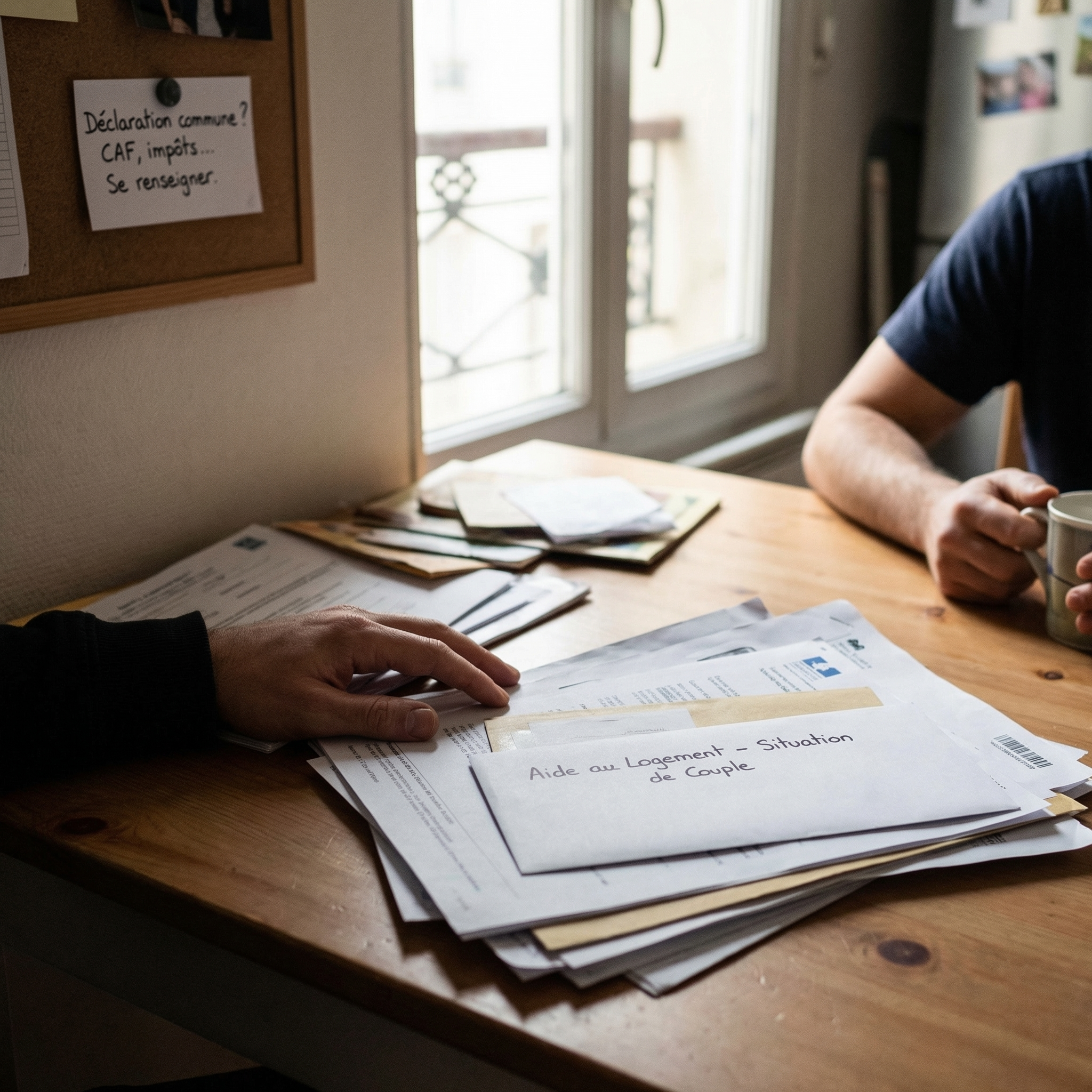 simulation APL et couple en concubinage comparant le montant des aides au logement