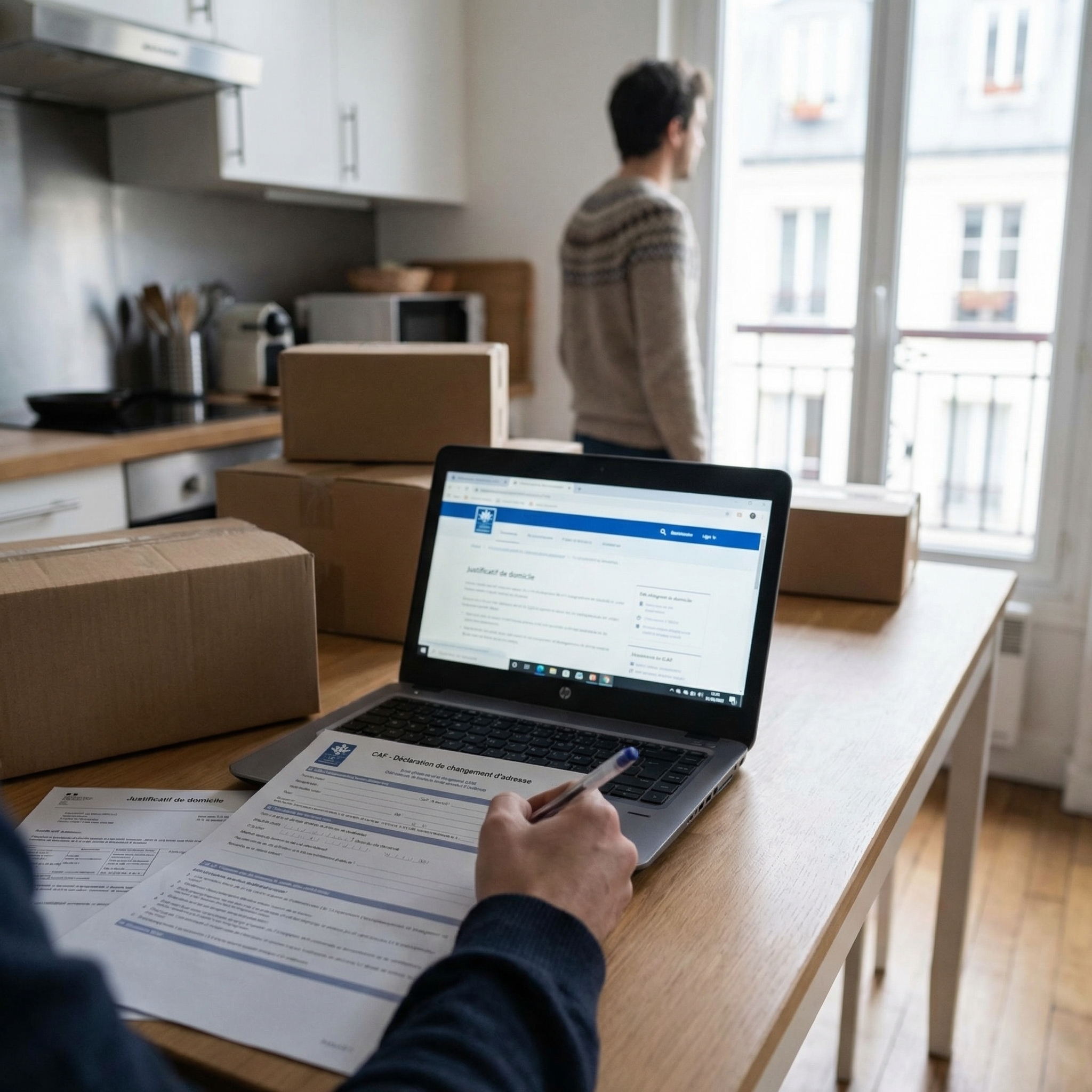 Mettre à jour sa situation CAF après un déménagement en déclarant sa nouvelle adresse