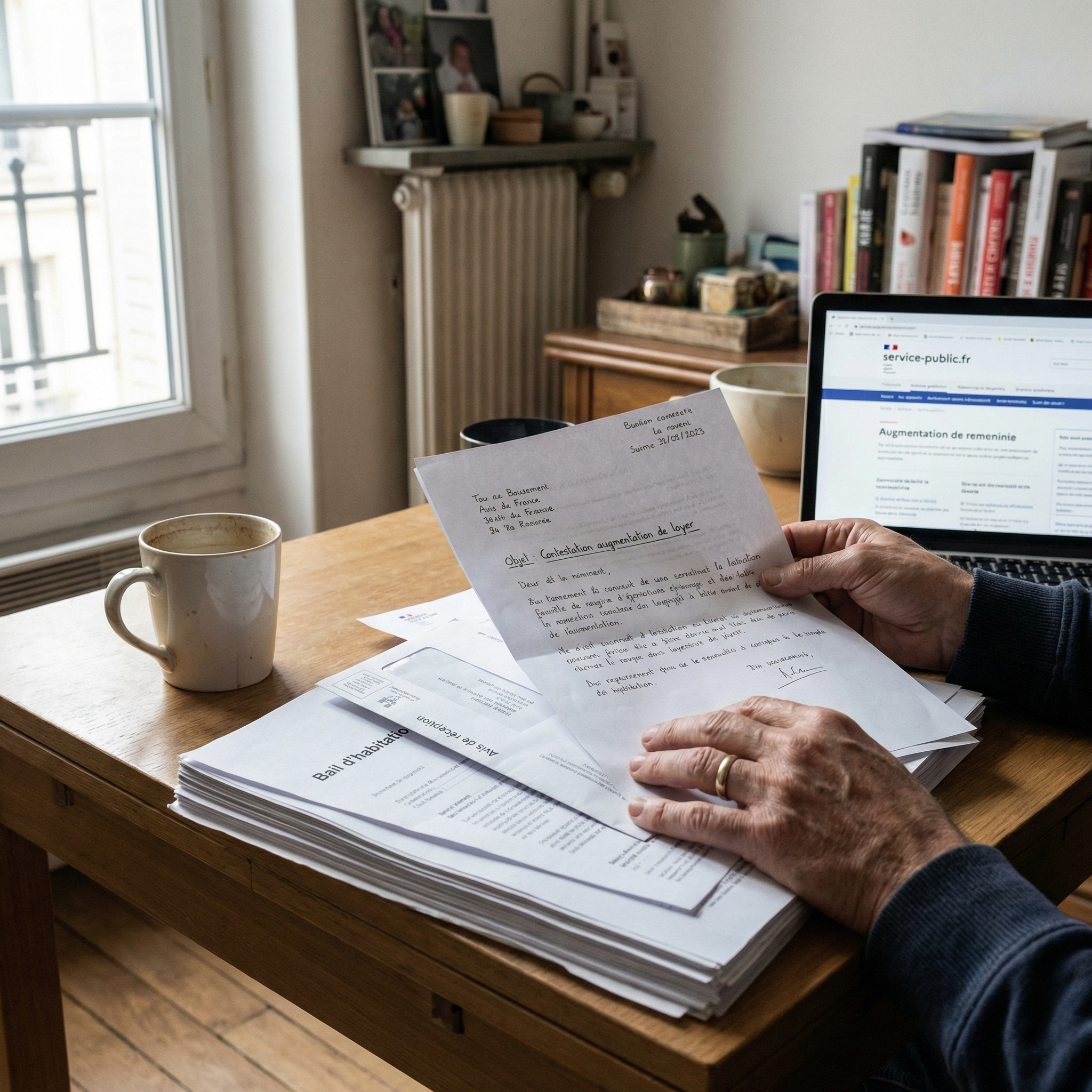 Contester une augmentation de loyer : rassembler les preuves comme quittances, bail et références de loyers voisins