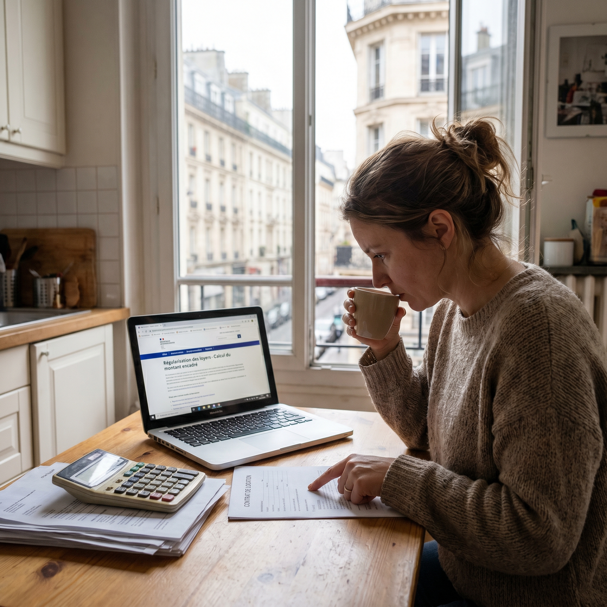 Encadrement des loyers comparaison entre loyer payé et loyer plafonné pour corriger un loyer illégal