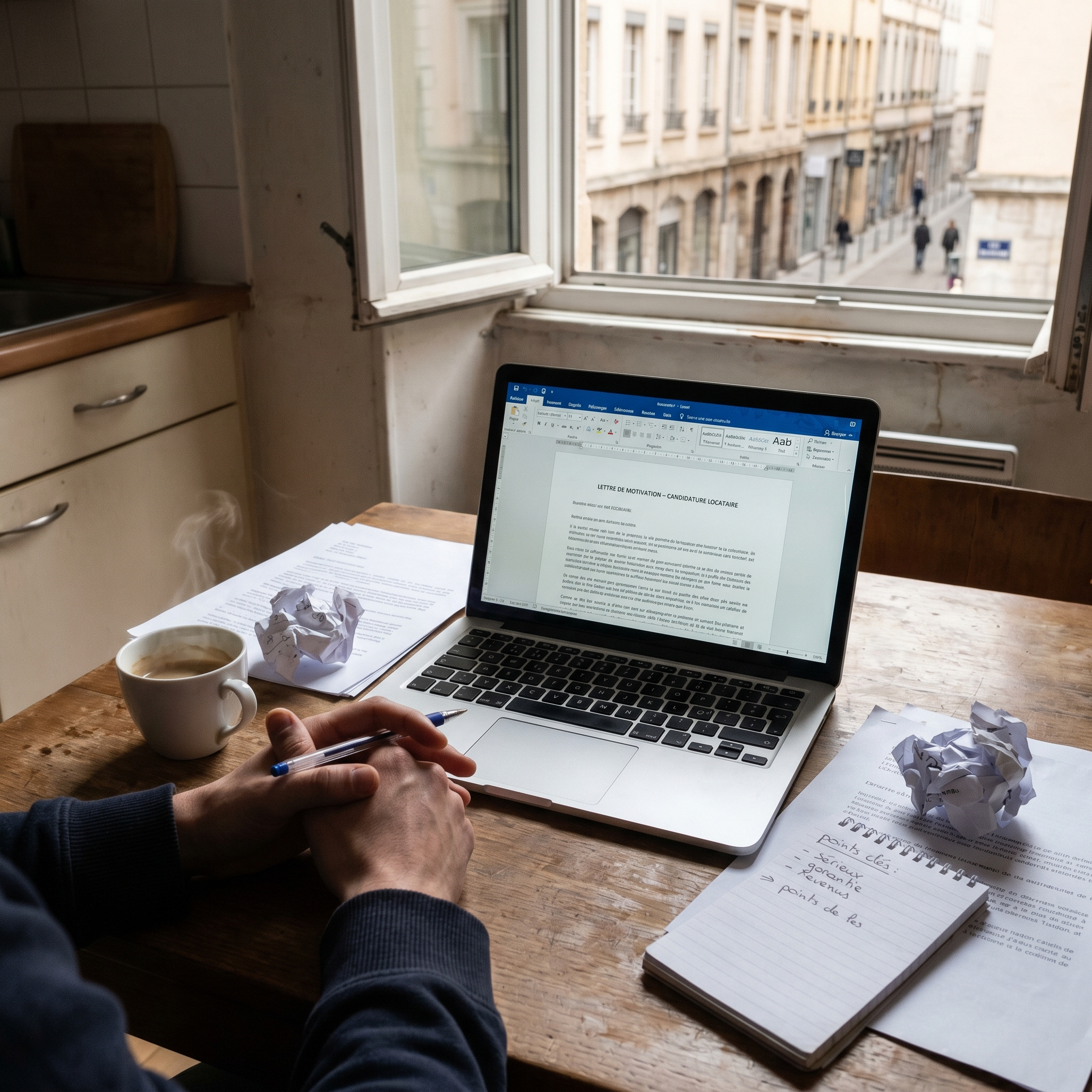 comment rédiger une lettre de motivation pour convaincre un propriétaire bailleur en présentant sa situation professionnelle et financière