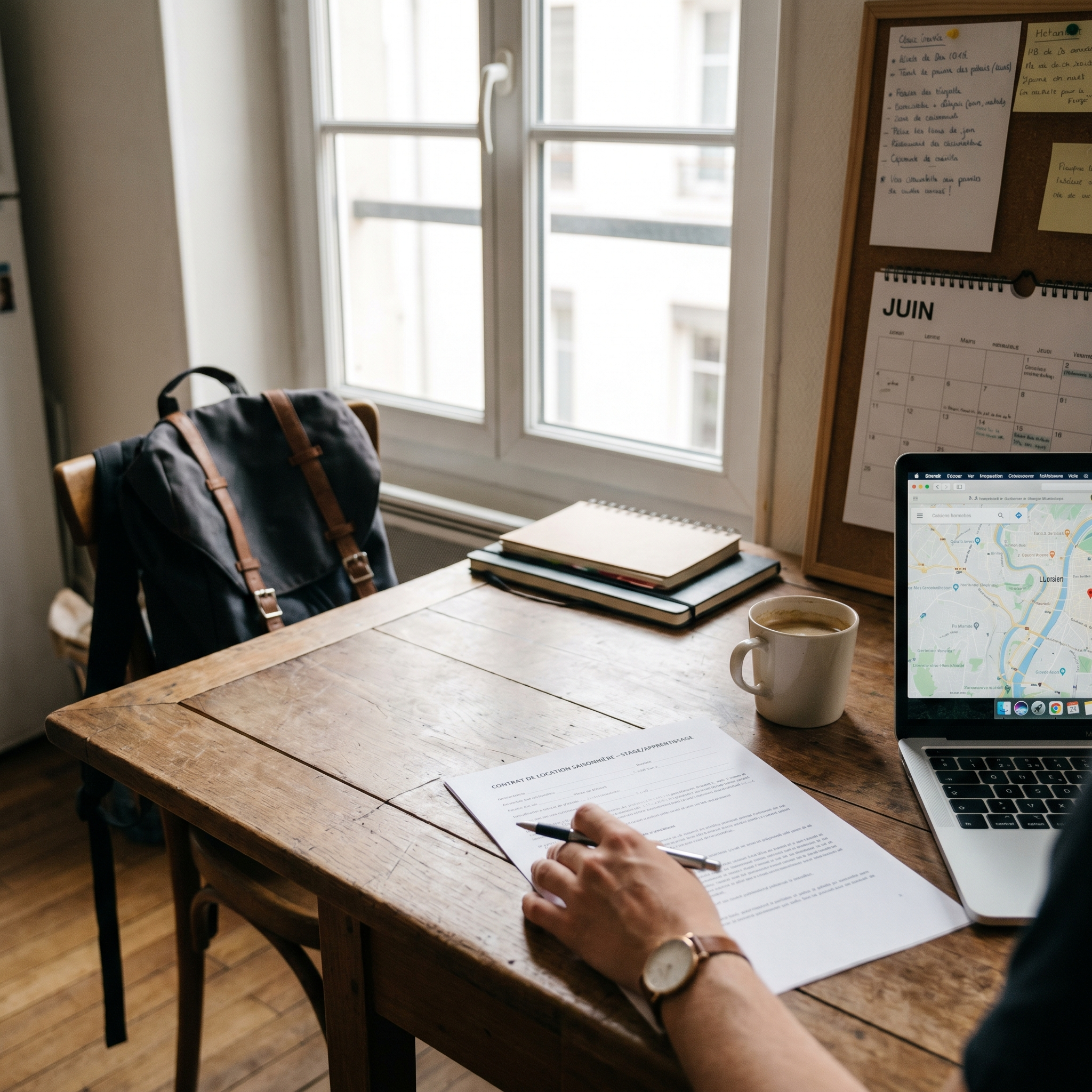 Location courte durée pour stage ou alternance dans un studio meublé conforme aux règles légales