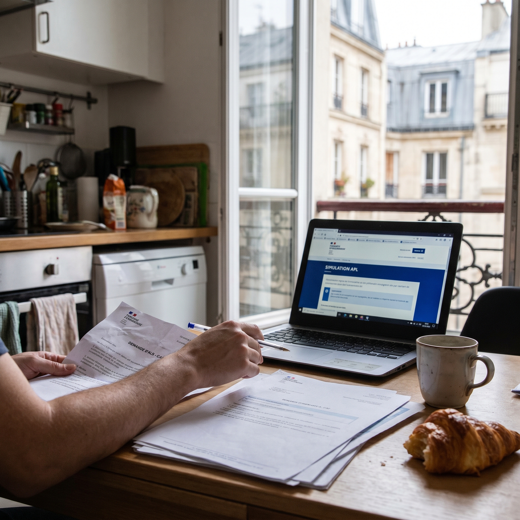 Simulation des aides au logement APL ALS pour étudiants en fonction du loyer et des ressources