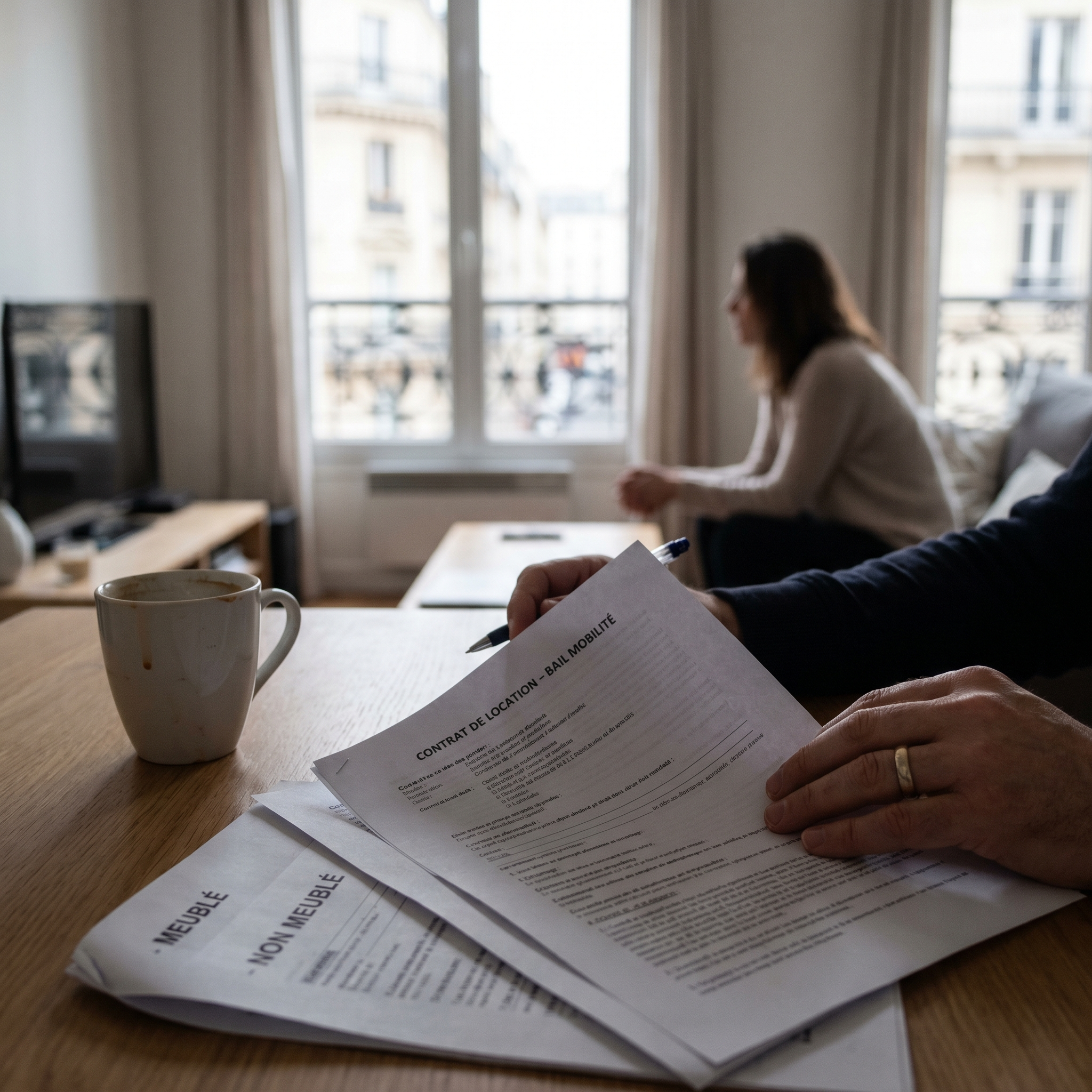Bail mobilité expliqué avec comparaison bail meublé et non-meublé pour étudiant